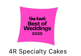 4Rivers Specialty Cakes was awarded Best of Weddings on the Knot 2025